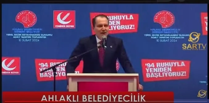 Yeniden Refah Partisi İstanbul, Ankara ve İzmir adaylarını tanıttı