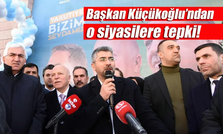 AK Parti Erzurum İl Başkanı Küçükoğlu’ndan, o siyasilere tepki!