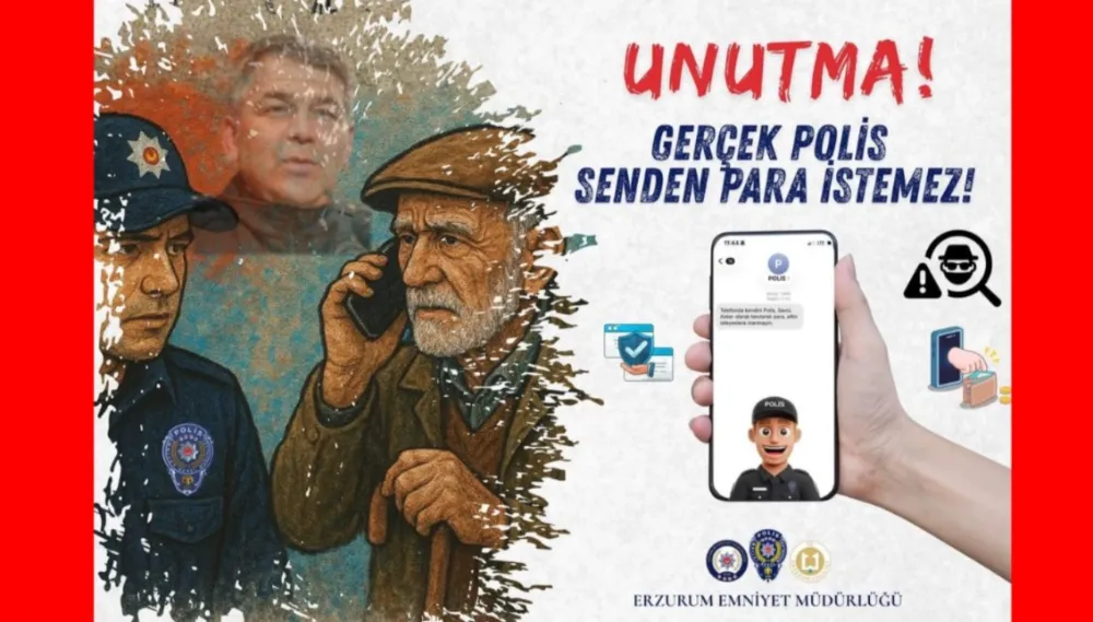 Erzurum Emniyet Müdürü Onur Karaburun’dan Kararlılık Mesajı