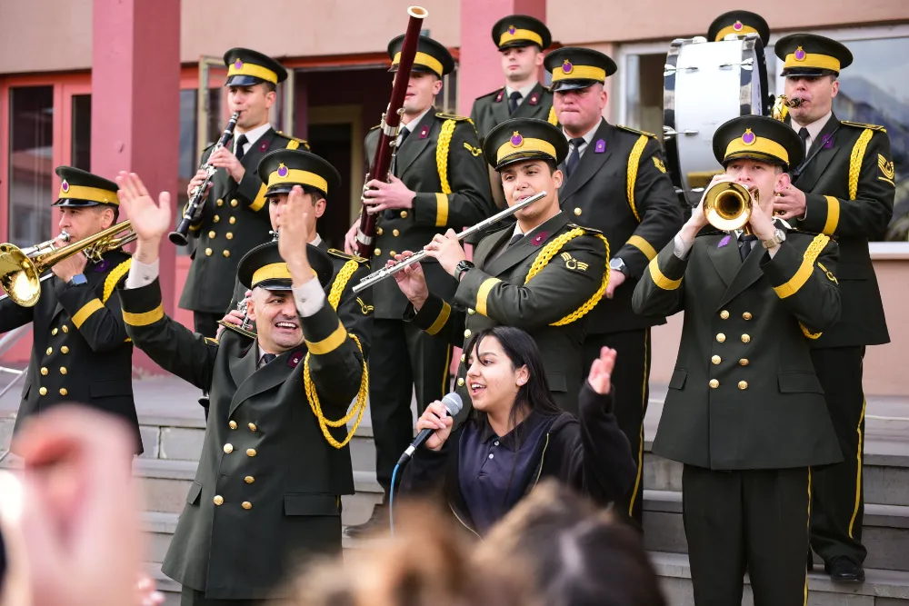 Erzurum’da Bando Coşkusu