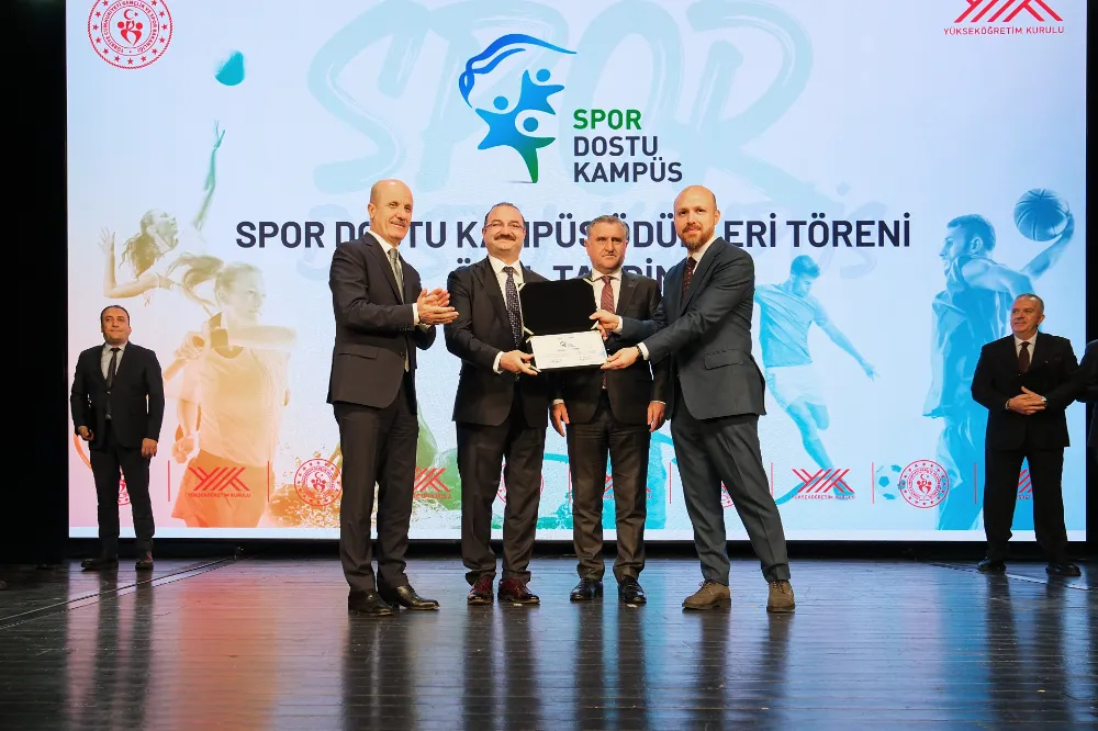 Atatürk Üniversitesi’ne “Spor Dostu Kampüs” Unvanı!