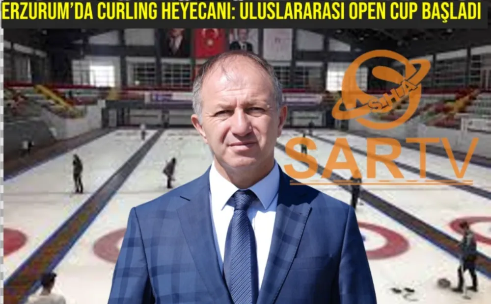 Erzurum’da Curling Heyecanı: Uluslararası Open Cup Başladı